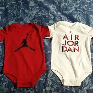 Air Jordan infant onesie 6/9 month new